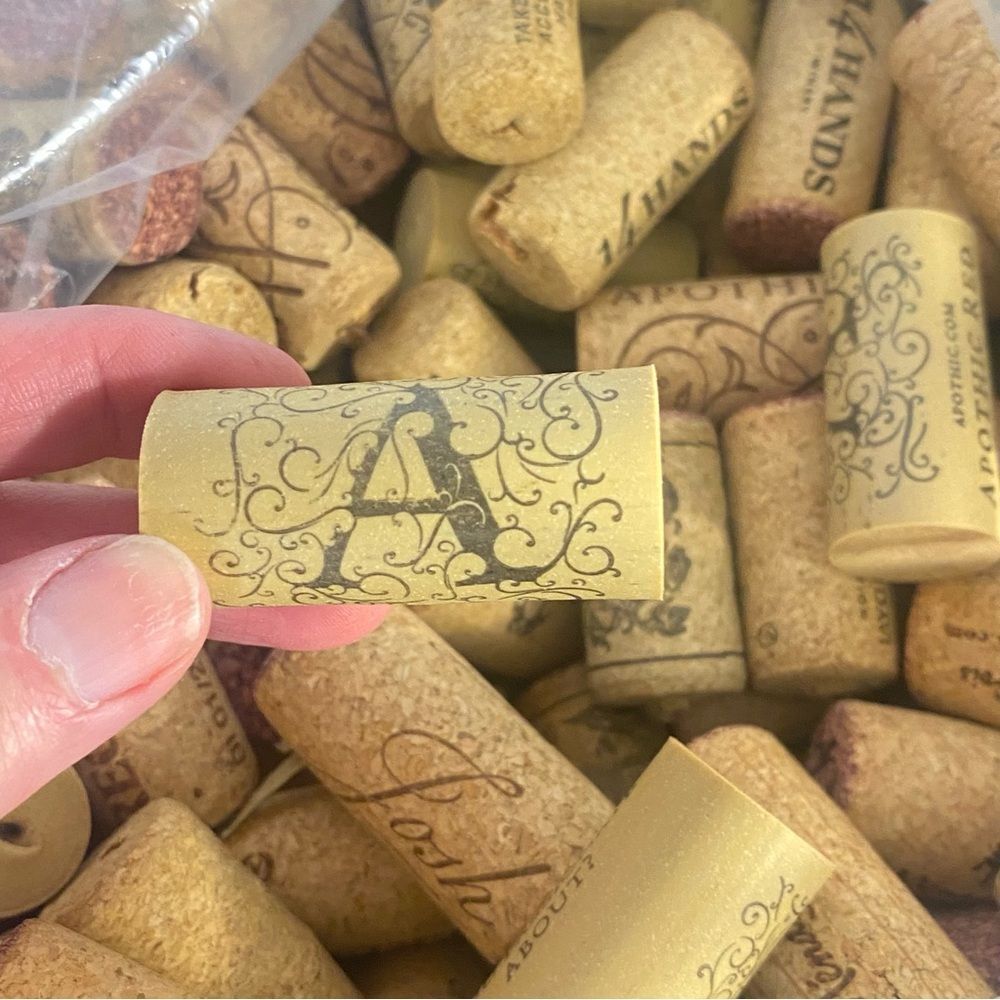 Natural Wine Corks Assorted 115 Various Brands Craft Projects Decor Ideas